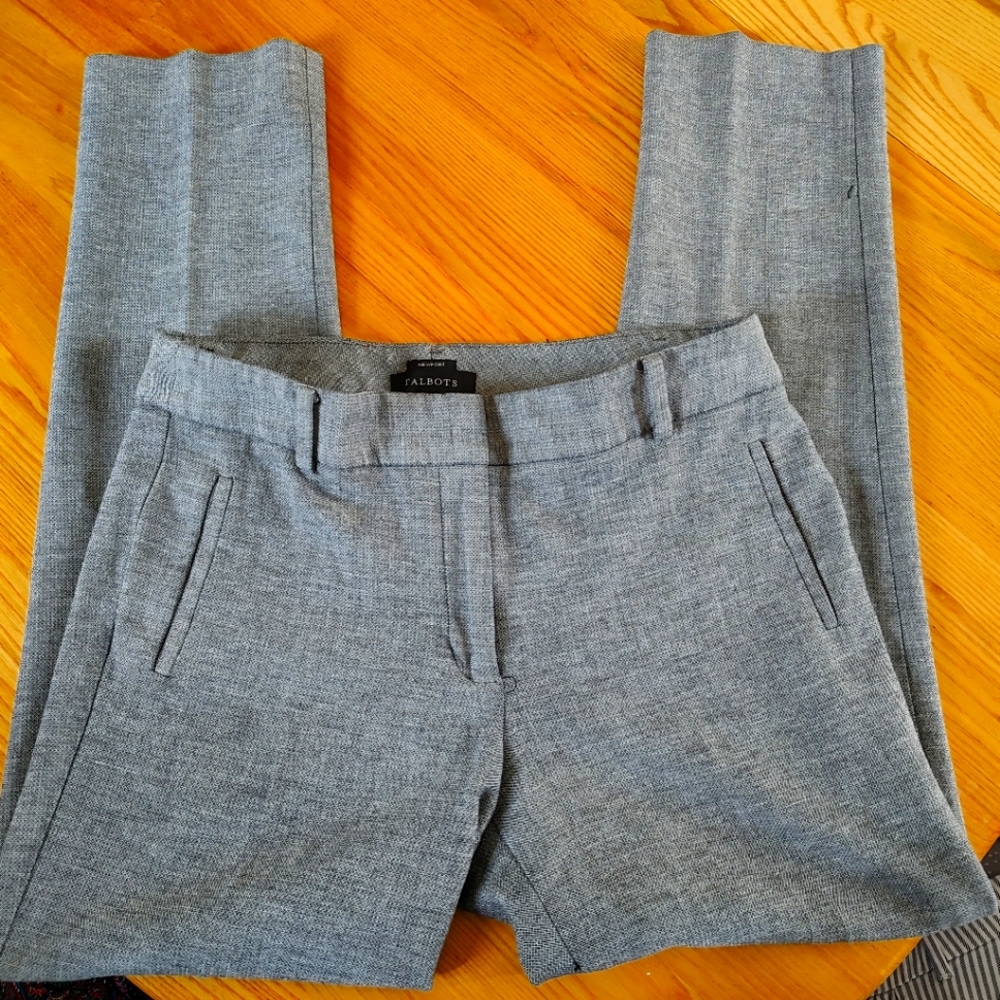 Talbot Size 8 Grey/Black pants